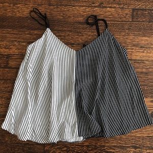 Topshop Stripe Block Tank